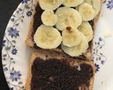 A picture of step 2 of Chocolate Banana Sandwich.