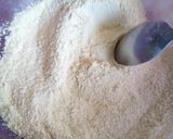 A picture of step 1 of Dahi Phulki Recipe with Homemade Phulkiyan/boondiyan.