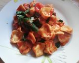 Foto del paso 9 de la receta: Tortellinis rellenos con pasta de jamón