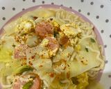 Foto langkah ke 4 dari resep Mie kuah so simple.