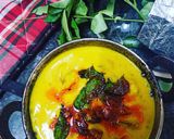 A picture of step 5 of Punjabi Kadhi Pakoda.