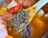 Foto del paso 5 de la receta: Lentejas estofadas con costillas y chorizo ￼