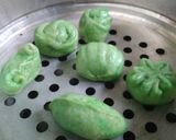 Foto langkah ke 5 dari resep Bakpao Pisang Pandan.