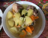 Foto langkah ke 5 dari resep Sup Ayam Kentang Wortel yummy🤤😁.