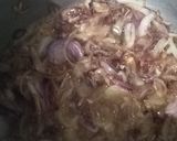 A picture of step 1 of ALU Gosht😍.