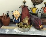 A picture of step 12 of Mocha'r (Banana Flower) Paturi.