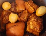 Hình bước làm 3 của món Thịt kho Đông Pha