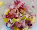 Gemüse - Reis - Bowl mit karamellisiertem Schweinebraten Rezeptschritt 9 Foto