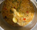 முட்டை பிரியாணி (Muttai biryani recipe in tamil) ரெசிபி ஸ்டேப் 6 புகைப்படம்