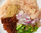 รูปขั้นตอนการทำที่ 2 ของ ลาบอกไก่ทอด ใช้หม้อทอดไร้น้ำมัน