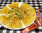 A picture of step 17 of Enoki Mushroom Omelette.
