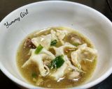 Foto langkah ke 10 dari resep Pangsit Rebus Isi Tempe.