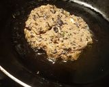Foto del paso 9 de la receta: Hamburguesa de porotos negros y champignones