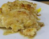 A picture of step 15 of Chicken fillets with caramalised onion and melted cheese.