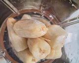 Foto langkah ke 1 dari resep Banana GreenTea Smothie.