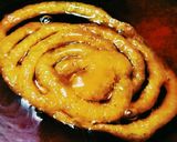 A picture of step 8 of Jalebi.