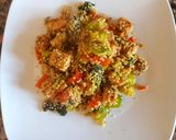 Foto del paso 6 de la receta: Tofu con quinoa y vegetales. #delantaldorado