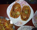 A picture of step 8 of Nyamabite pizza creations.