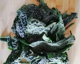 Foto del passaggio 1 della ricetta Risotto al cavolo nero dalle tre consistenze