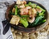 Cara Membuat Tumis Caisim Udang Tahu 5