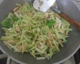 Foto langkah ke 6 dari resep Jangan Jepan Tempe (Sayur Labu Siam Tempe).