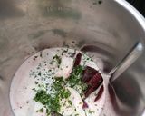 Une image de l'étape 1 de °Mousse de betteraves au fromage de brebis°.