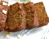 A picture of step 7 of Strawberry semolina tea time cake.