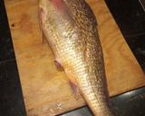 Foto del paso 1 de la receta: Corvina Rellena al horno con papas y salsa blanca
