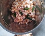 A picture of step 3 of Sweet Corn Dhokla.