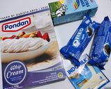 Foto langkah ke 1 dari resep Oreo ice Cream Roll.
