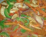 A picture of step 10 of Chicken curry soup.