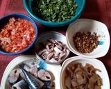 A picture of step 1 of Efo Riro.