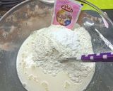 صورة لخطوة 2 من وصفة كيك المحلات بزوج بيضات فقط🥚