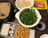 Hình bước làm 1 của món Lẩu thịt rau củ