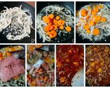 Foto langkah ke 7 dari resep Mie Wortel Saus Kornet Sapi.