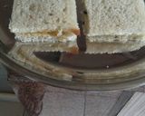 A picture of step 2 of Mango honey sandwich.