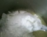 A picture of step 2 of Dry Coconut Burfi (farali).