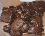 Foto del paso 6 de la receta: *Falsos* Brownies integrales con nueces