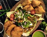 A picture of step 24 of Hot chaat sizzler.