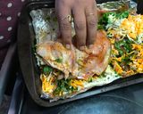 बेक्ड सैंडविच चिकन (Baked Sandwich chicken recipe in Hindi) रेसिपी चरण 4 फोटो