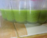 Foto langkah ke 8 dari resep Puding Lumut Pandan (Tidak amis ; matcha taste).
