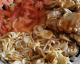 Foto del paso 6 de la receta: Ensalada de endivias, tomate y pollo