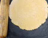 A picture of step 2 of Jackfruit Flour Roti.