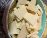 Foto del paso 1 de la receta: Brownie de chocolate blanco en microondas ¡15 minutos!