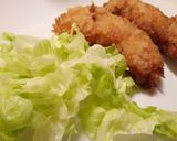 A picture of step 3 of Fluffy's fried chicken.