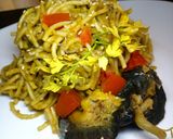 A picture of step 7 of Avocado Spaghetti.