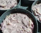 รูปขั้นตอนการทำที่ 3 ของ ขนมบ้าบิ่นเผือกมันม่วง | Thai Coconut Pancake