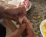 Foto del paso 5 de la receta: 342. Chupa chups de pollo rellenos con salsa chutney de mango en Airfryer (principal carne)