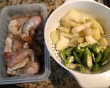 A picture of step 1 of Vietnamese Sweet and Sour Catfish Soup (Canh Chua Cá Bông Lau).