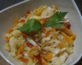 Foto langkah ke 5 dari resep Tumis Wortel Kubis.